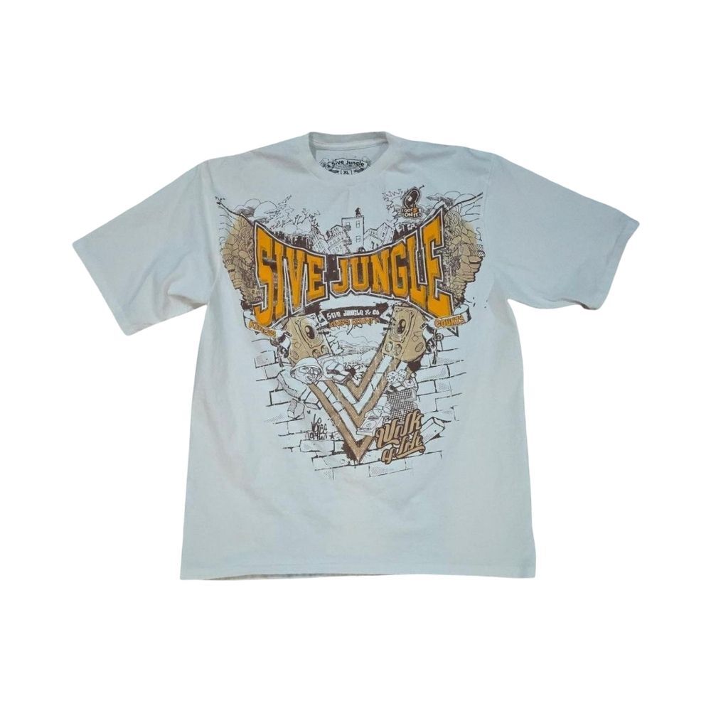 5ive Jungle Vintage Y2k Streetwear Shirt County Walk Of Life Y2K Hip Hop XL